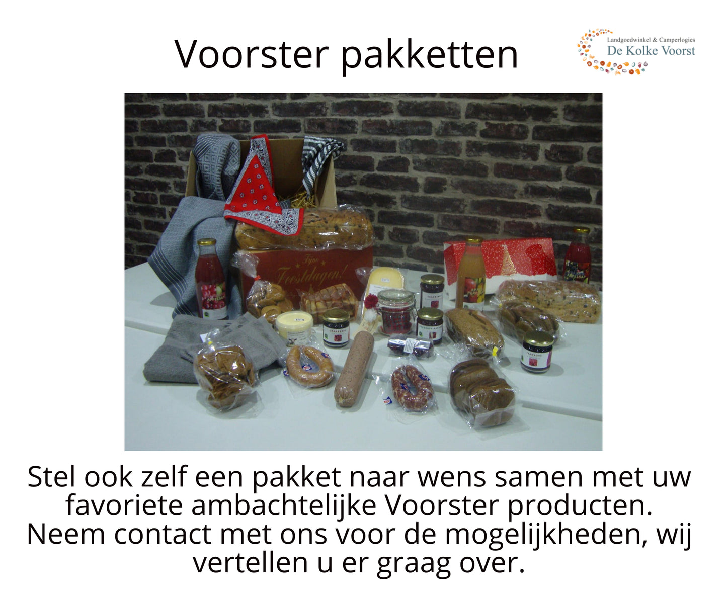 Voorster Kerstpakket Smakelijk Voorst met Lokale Lekkernijen